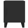 vidaXL Nachttische 2 Stk. Schwarz 40x40x50 cm Holzwerkstoff Produktbild-Vorschau 16