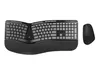 Conceptronic ERGO Kabelloses Set aus ergonomischer Tastatur Produktbild-Vorschau 1
