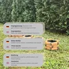HolzGarden 5 ks Drevený Kvetináč 30x20x26 cm Šesťuholníkový Náhľad obrázku produktu 7