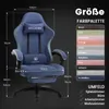 LUCKRACER Gaming Stuhl mit fußstütze Bürostuhl Ergonomisch Produktbild-Vorschau 4