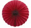 1 Papierfächer 35cm , Farbauswahl:weinrot / bordeaux 270 Produktbild-Vorschau 2