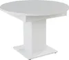 Esstisch - Weiß matt - Ø 104 cm - ausziehbar Produktbild-Vorschau 1