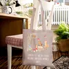 Mr. & Mrs. Panda Tote Bag Waldtiere Picknick - Braun Produktbild-Vorschau 4