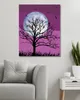 Zuty - Malen nach Zahlen - MOND AM VIOLETTEN HIMMEL, 40x50 Produktbild-Vorschau 2