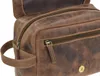 GREENBURRY trousse de toilette Vintage Toilet Bag Brown Voir les images du produit 11