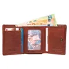 MATADOR Leder Damen Portemonnaie CHIQUITO RFID Blumen Braun Produktbild-Vorschau 5