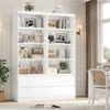 Bibliothèque - Meuble de rangement sur pied - Meuble haut à Voir les images du produit 2