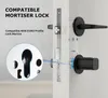 Smartes Türschloss Fingerabdruck, verstellbarer Zylinder Produktbild-Vorschau 3