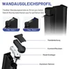 IMPTS Duschtür 120x185cm Duschkabine Nischentür Pendeltür Produktbild-Vorschau 9