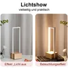 LED Tischlampe Holz, Touch-Dimmfunktion & Speicherfunktion, Produktbild-Vorschau 6