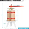 Wiltec Obstpresse 18L Maischepresse mit 3 passenden Produktbild-Vorschau 7