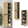 Badschrank Vicco Viola Artisan-Eiche 50 x 170 cm, Model Produktbild-Vorschau 2