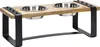 Designed by Lotte Dinerset Karinto Hundenapf Set Holz/Metal Produktbild-Vorschau 6