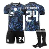 #24 E. FERNANDEZ. Maglie da calcio dell'Argentina, stadio Anteprima dell’immagine prodotto 1