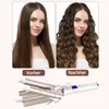 CkeyiN Lockenstab 3 Fässer Welleneisen  22mm  Locken Beach Produktbild-Vorschau 8