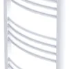 vidaXL Badheizkörper Handtuchhalter Gebogen 500x764 mm Produktbild-Vorschau 2