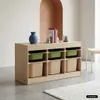 sweeek - Kinder-Aufbewahrungsmöbel mit Holzdekor und 6 Produktbild-Vorschau 4