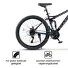 VELORS Mountainbike 27.5 Zoll Fahrrad für Herren Damen Produktbild-Vorschau 5