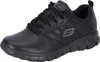 A black Skechers sneaker is shown from the side against a white background. Anteprima dell’immagine prodotto