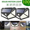Collage of solar motion lights, showing them mounted on walls and in use. Produktbild-Vorschau