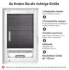 SALCAR Plissee Plissee ohne Bohren Klemmfix Rollo Verspannt Produktbild-Vorschau 10
