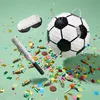Pinata « Football » Relaxdays, lot comprenant un bâton et Voir les images du produit 5