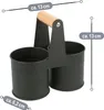 com-four® 3-teiliges Gewürzstreuer Set aus Glas - Salz und Produktbild-Vorschau 6