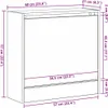 vidaXL Armario para zapatos, 60 x 21 x 57 cm, material de Vista previa de la imagen del producto 7