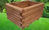 Massiver Pflanzkasten 60x40mm lasiert Außenmaße 60 x 50 x Produktbild-Vorschau 1