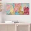 DEQORI Hybrid Leinwand Bild 60x30 cm 'Goldene Träume' Produktbild-Vorschau 4