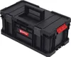 A black Qbrick System toolbox with red latches is shown against a white background. Náhled obrázku produktu