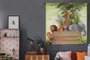 MuchoWow® Wandteppich Wandbehang Dschungeltiere - Natur - Produktbild-Vorschau 6