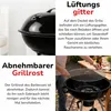 Holzkohlegrill 82x54x54cm fahrbarer Rundgrill Grill Produktbild-Vorschau 4