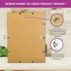 MG Design Rahmenloser Bilderrahmen, Cliprahmen 60 x 80 cm - Produktbild-Vorschau 7