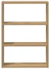 Estante de pared madera ingeniería roble artisan 43x9x60 cm Vista previa de la imagen del producto 4