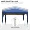 Outsunny Pavilon 2,95 x 2,95 m Skládací pavilon se 4 Náhled obrázku produktu 9