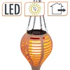 Mongolfiera solare beige da appendere con effetto fiamme - Anteprima dell’immagine prodotto 3