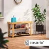 Casaria® 2en1 Meuble à chaussures avec Banc en bois Voir les images du produit 2