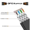 LAN Kabel Cat 8 Flach 15m Schwarz – Netzwerkkabel RJ45 Produktbild-Vorschau 4