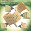 Floranica Beeteinfassung Rasenkante Holz 40 x 200 cm Produktbild-Vorschau 2