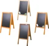 Kundenstopper mit Holzrahmen 63x47x93cm Natur-farbe Produktbild-Vorschau 2