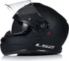 A black motorcycle helmet with the visor up. Náhled obrázku produktu