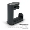 A black headphone hook is shown against a white background. Produktbild-Vorschau