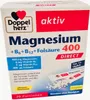 A product box for Doppelherz Magnesium 400 Direct. Produktbild-Vorschau