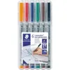 STAEDTLER Folienstift Lumocolor F nonperm 6St Náhľad obrázku produktu 11