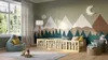 Crazy Pine Kinderbett 90x190 cm – Natürlichem Holz  - Produktbild-Vorschau 4