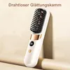 Kabelloser Haarglätter, Kurzhaar-Stylingbürste, Produktbild-Vorschau 3