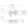 Federverriegelung  Ø12 mm/170 mm Produktbild-Vorschau 6