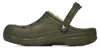 Crocs Baya Lined Clogs Uni Hausschuhe mit Warmfutter Army Produktbild-Vorschau 3