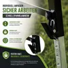 2x Arbeitsbock höhenverstellbar bis 91 cm Unterstellbock Produktbild-Vorschau 5